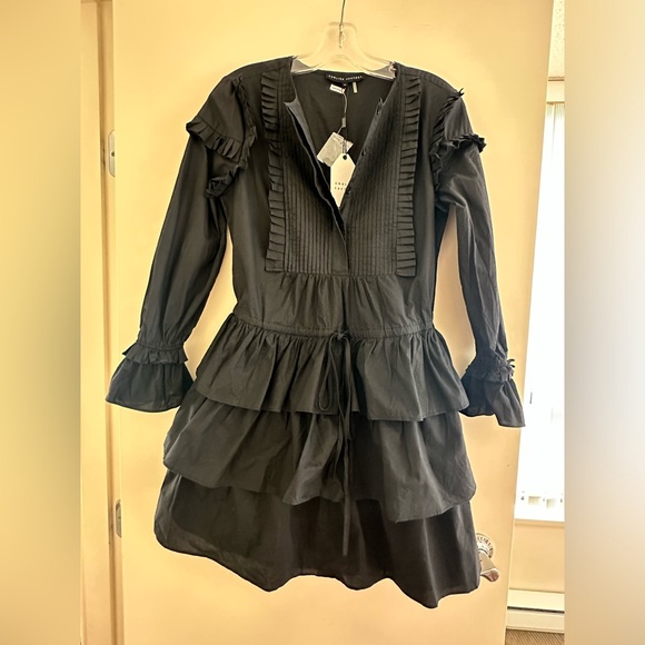 English Factory Black Dress Size Small - Picture 8 of 11